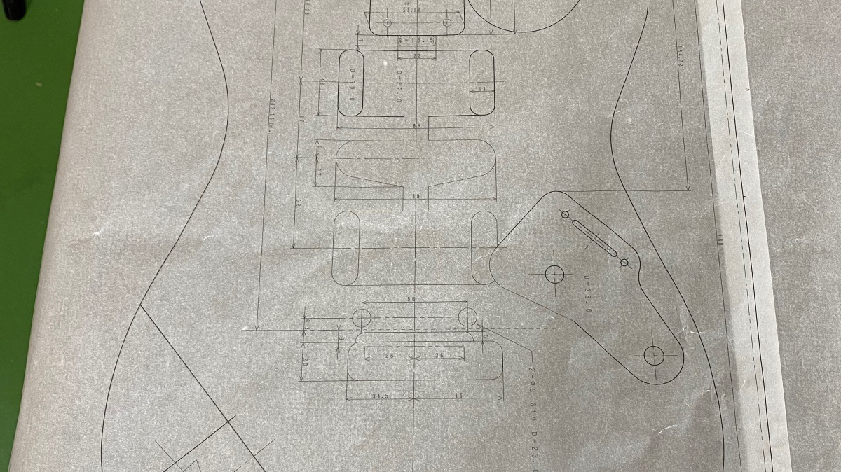 EXTREME GUITAR FORCEデザイン