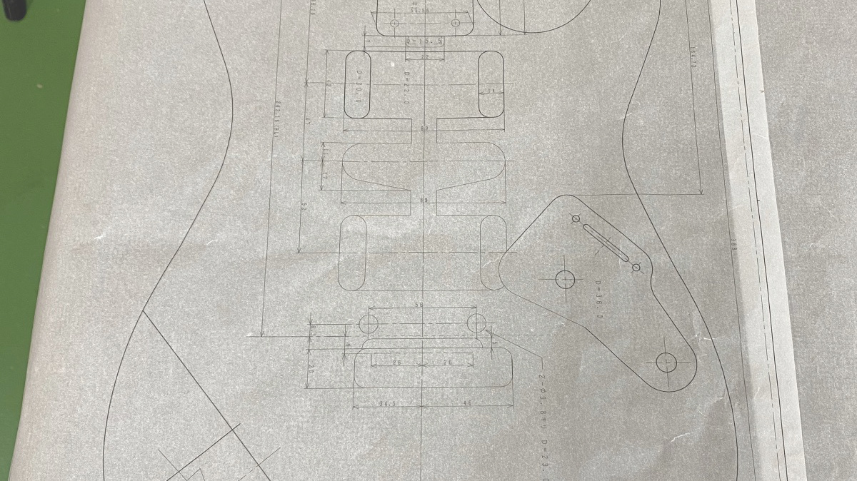 EXTREME GUITAR FORCEデザイン