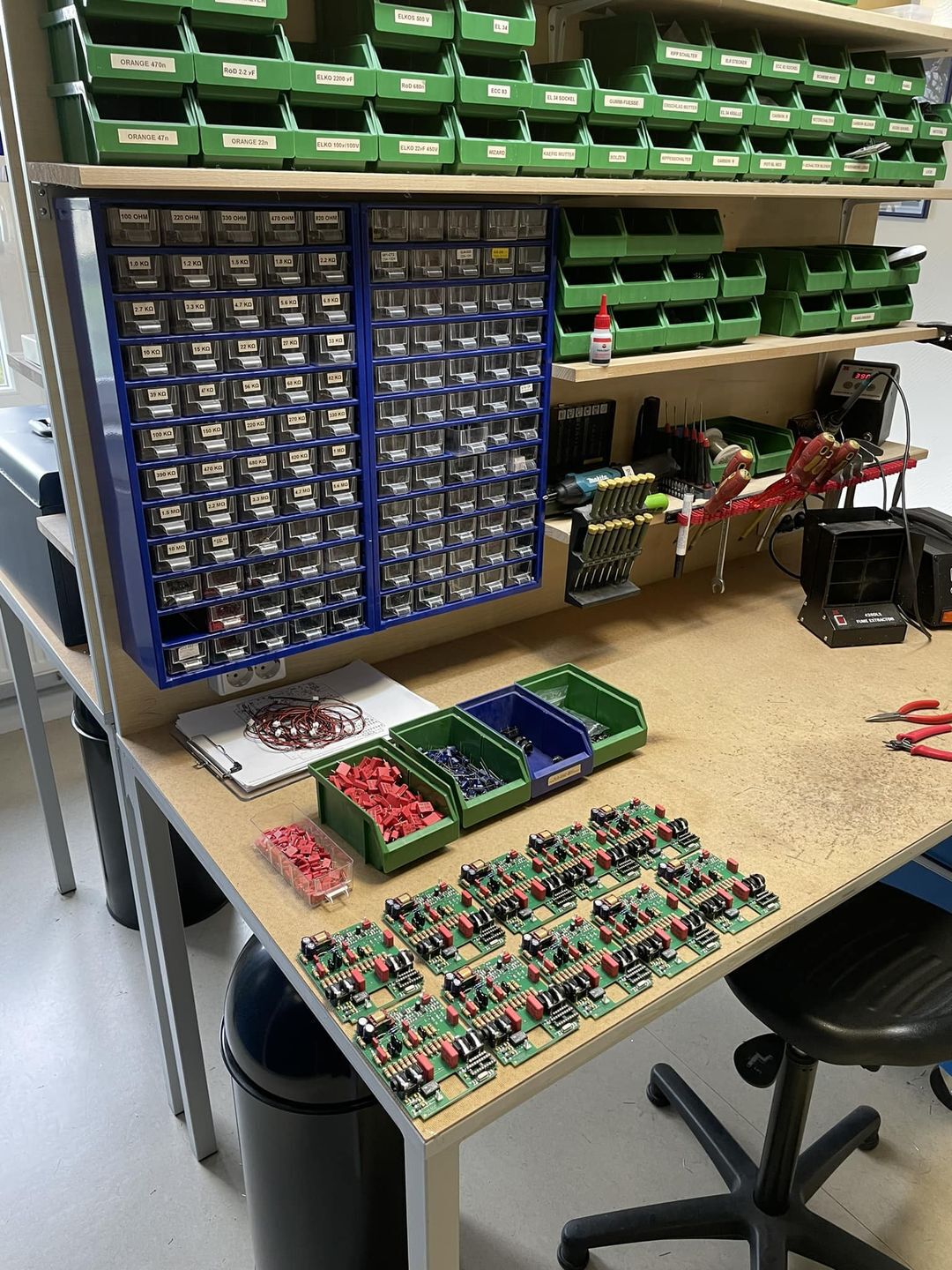 Rodenberg エフェクター製作風景