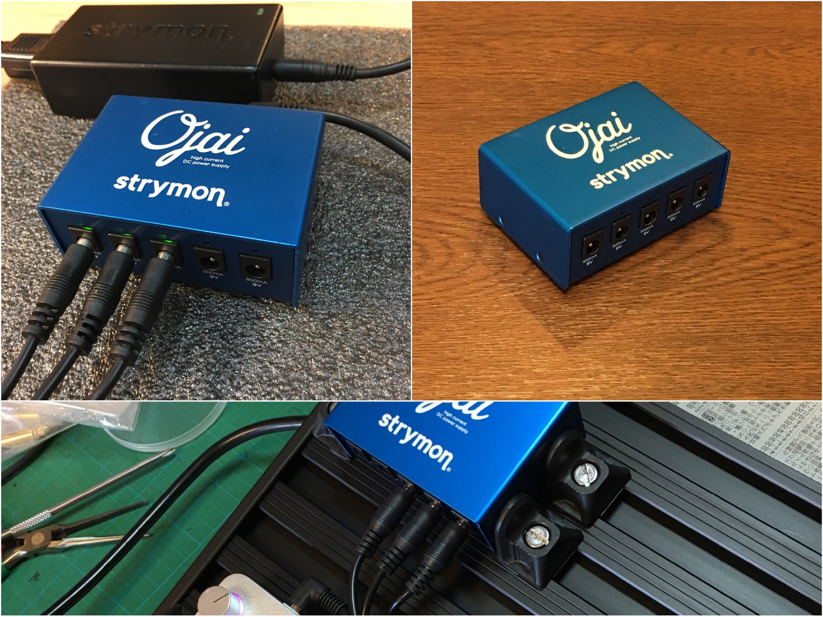 パワーサプライ】strymon ojai-