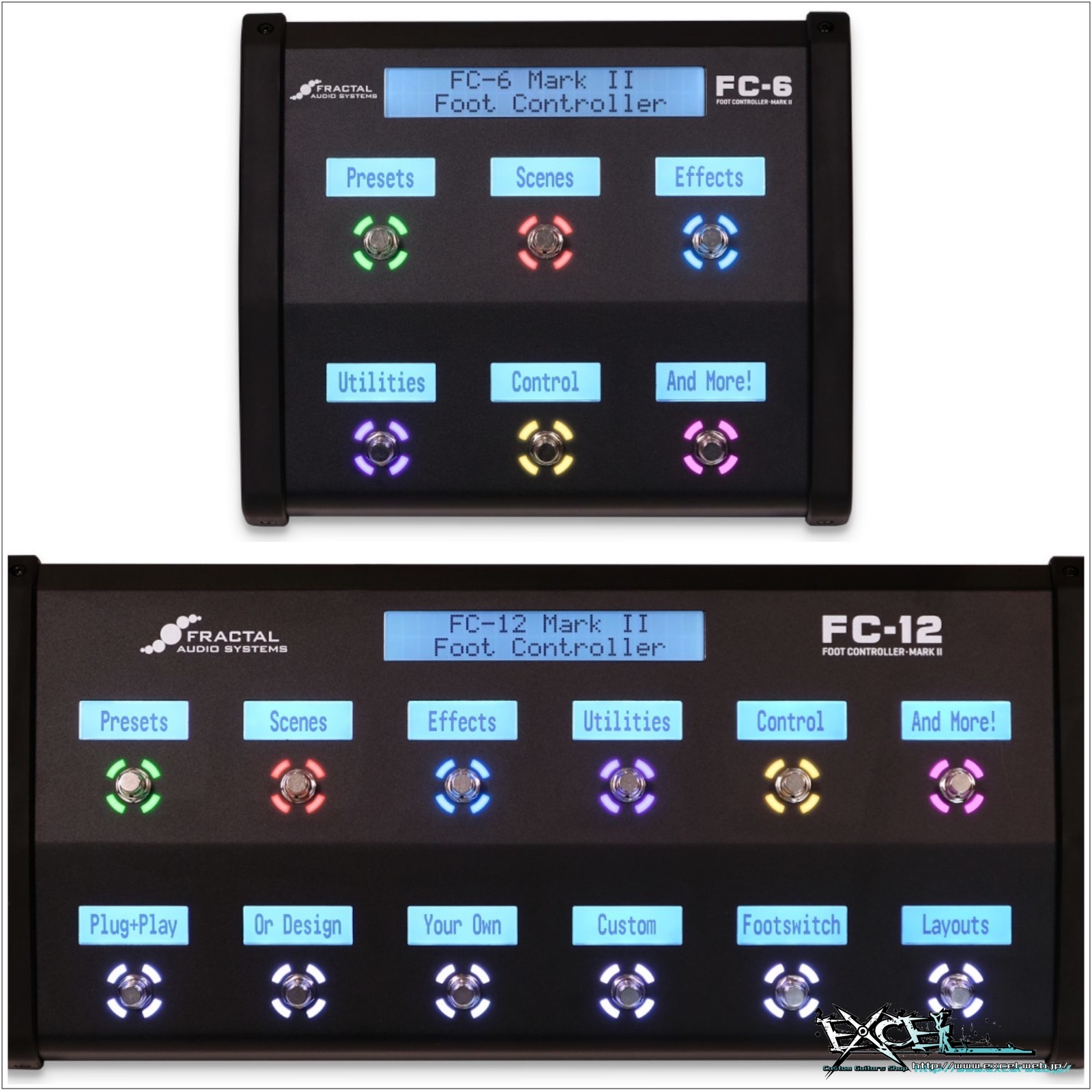 FRACTAL AUDIO SYSTEMS｜FC-6 MK II｜FC-12 MK II【New】 | EXCEL